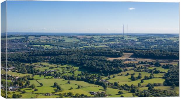 Huddersfield Views Canvas Print by Apollo Aerial Photography