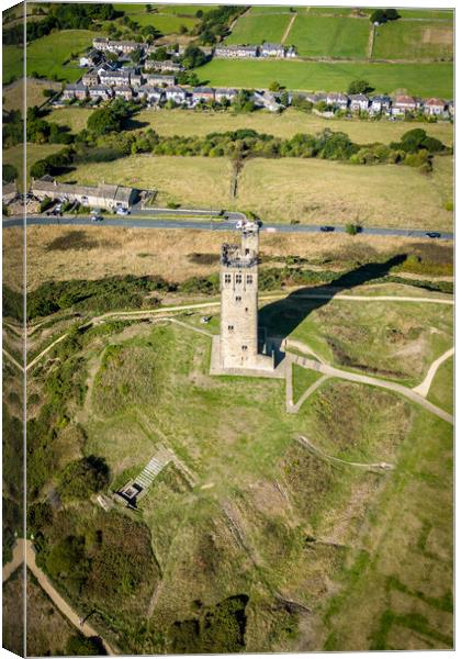 Castle Hill Canvas Print by Apollo Aerial Photography