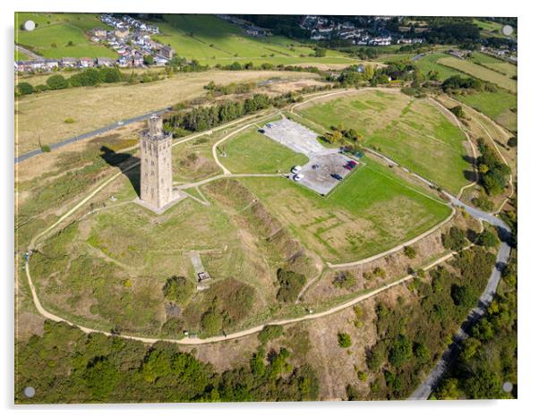 Castle Hill Acrylic by Apollo Aerial Photography