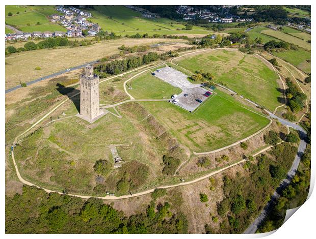 Castle Hill Print by Apollo Aerial Photography