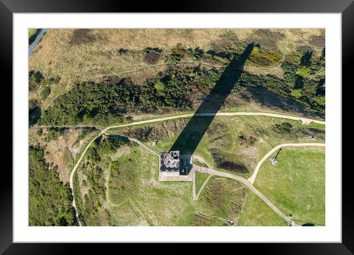 Castle Hill Framed Mounted Print by Apollo Aerial Photography
