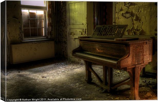 Old music room Canvas Print by Nathan Wright