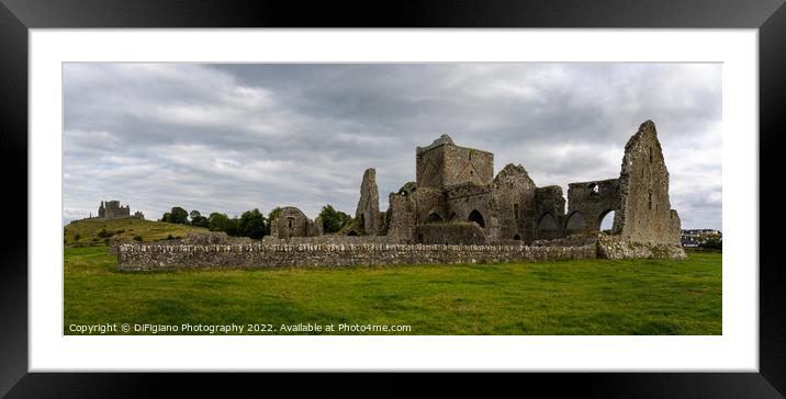 Hore Abbey Panorama Framed Mounted Print by DiFigiano Photography