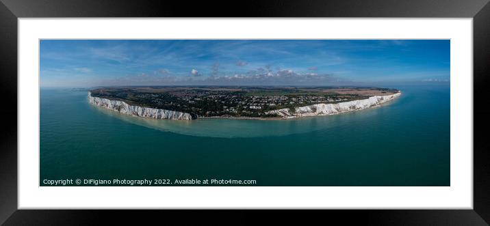 The South Foreland Framed Mounted Print by DiFigiano Photography