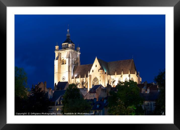 Notre Dame of Dole Framed Mounted Print by DiFigiano Photography