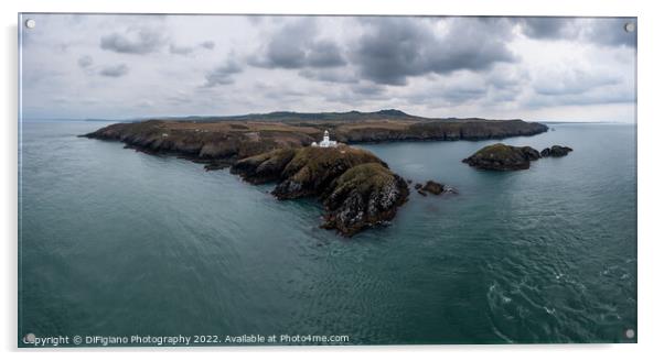 Strumble Head Panorama Acrylic by DiFigiano Photography
