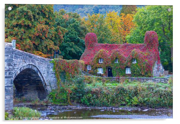 Llanrwst Team Rooms Acrylic by Paul Madden