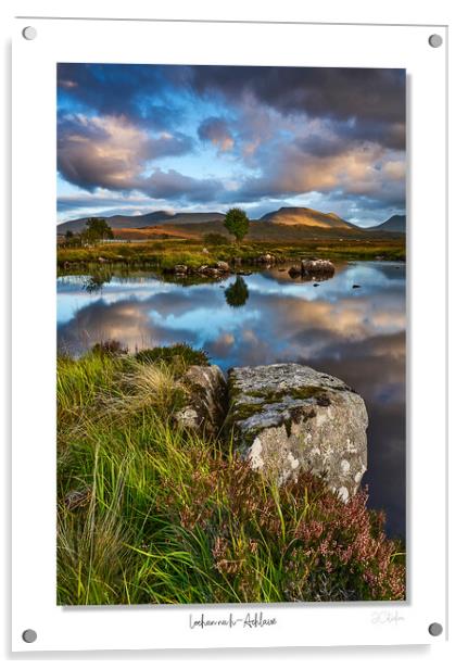 Rannoch moor at sunset Acrylic by JC studios LRPS ARPS