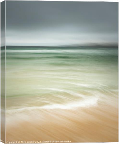 The Mystical Isle of Taransay Canvas Print by Chris Lauder