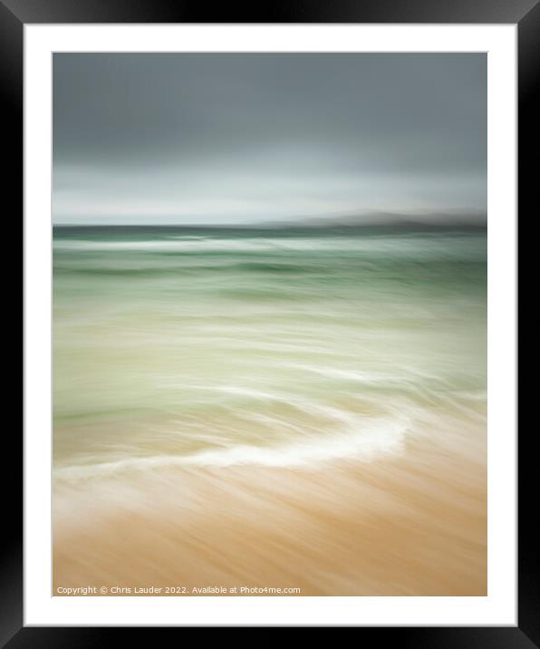 The Mystical Isle of Taransay Framed Mounted Print by Chris Lauder