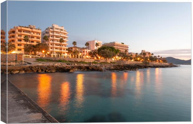 Majorca Sunrise Canvas Print by Graham Custance