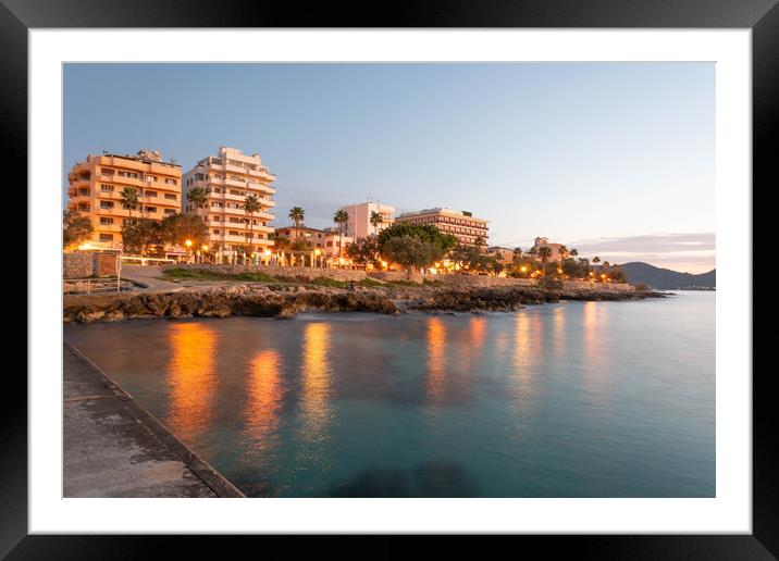 Majorca Sunrise Framed Mounted Print by Graham Custance