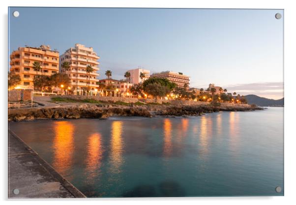 Majorca Sunrise Acrylic by Graham Custance