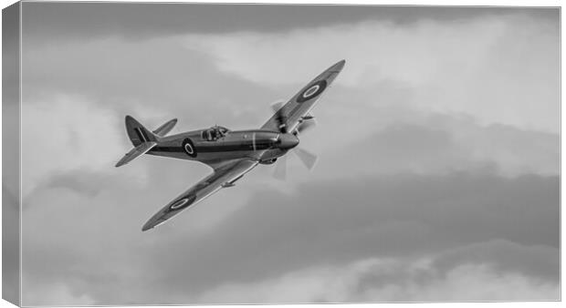 Supermarine Spitfire Mk XIV RN201 Canvas Print by J Biggadike