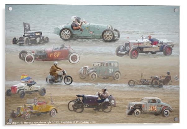 Fun on the Beach Acrylic by Horace Goodenough