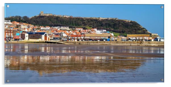 Scarborough South Bay, North Yorkshire  Acrylic by Darren Galpin