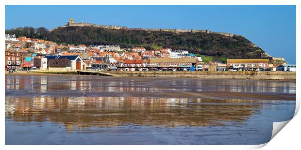 Scarborough South Bay, North Yorkshire  Print by Darren Galpin