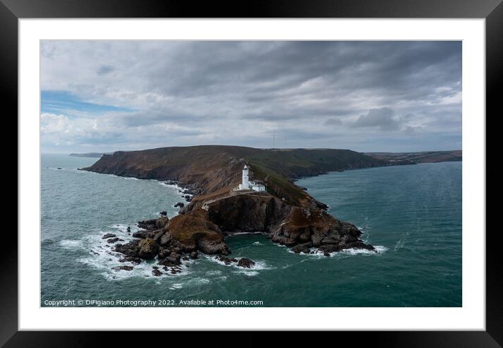 Start Point Lighthouse Framed Mounted Print by DiFigiano Photography