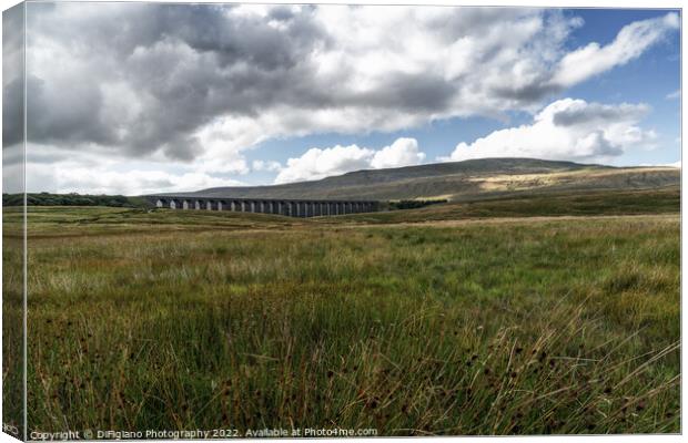 Ribblehead Viaduct Canvas Print by DiFigiano Photography