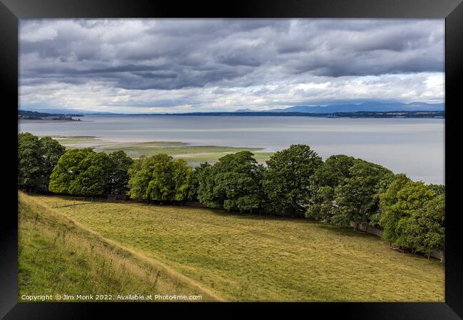 View along the Forth Framed Print by Jim Monk