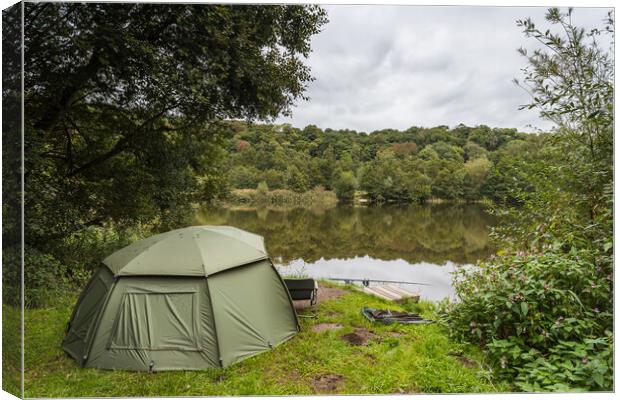 Angling in still waters Canvas Print by Jason Wells