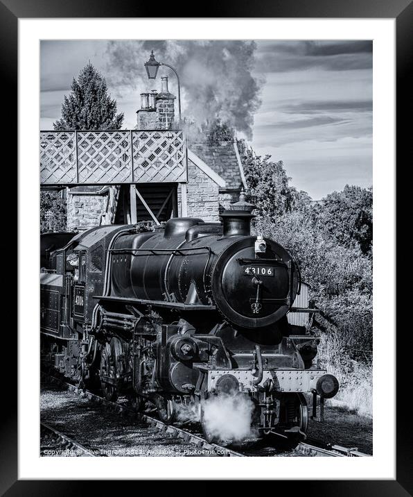 Nostalgic Steam Dream Framed Mounted Print by Clive Ingram