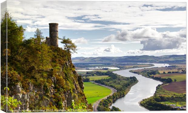 Kinnoull Hill Canvas Print by Ros Ambrose