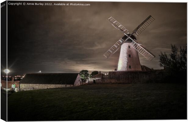 Fulwell mill landscape  Canvas Print by Aimie Burley