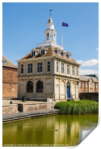 Purfleet Quay, Kings Lynn, Norfolk Print by Pearl Bucknall