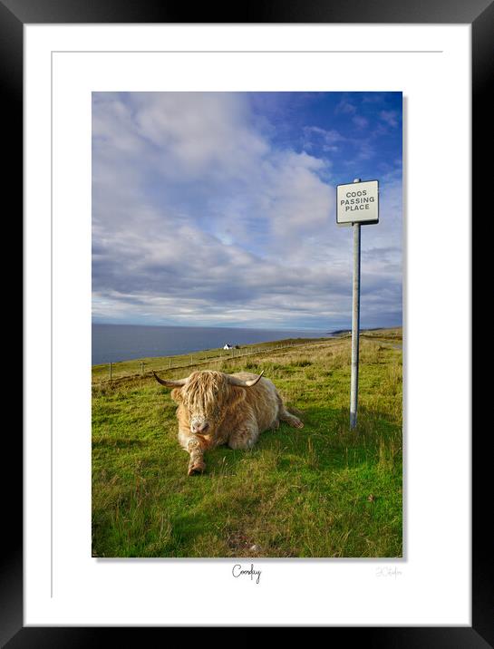 Coosday in  Scotland  Framed Mounted Print by JC studios LRPS ARPS