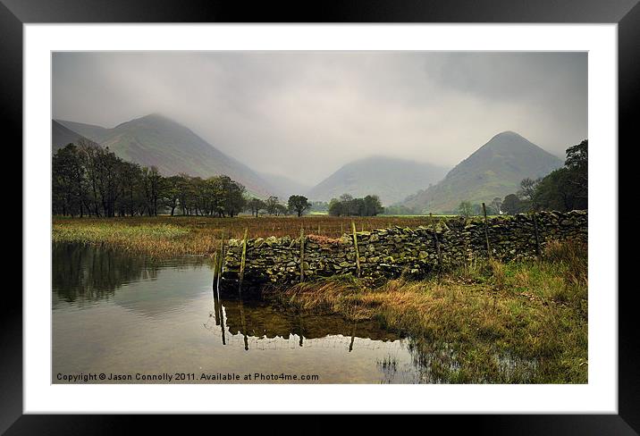 Brotherswater Framed Mounted Print by Jason Connolly
