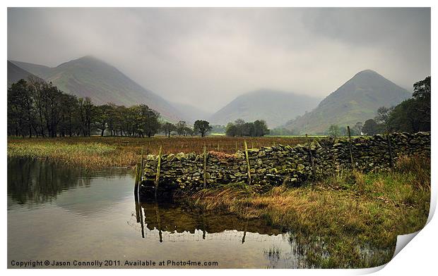Brotherswater Print by Jason Connolly