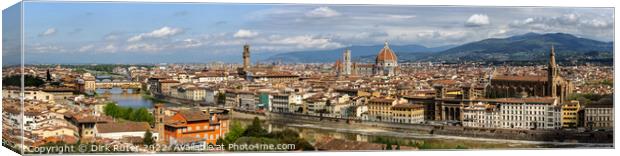 Florence in spring Canvas Print by Dirk Rüter