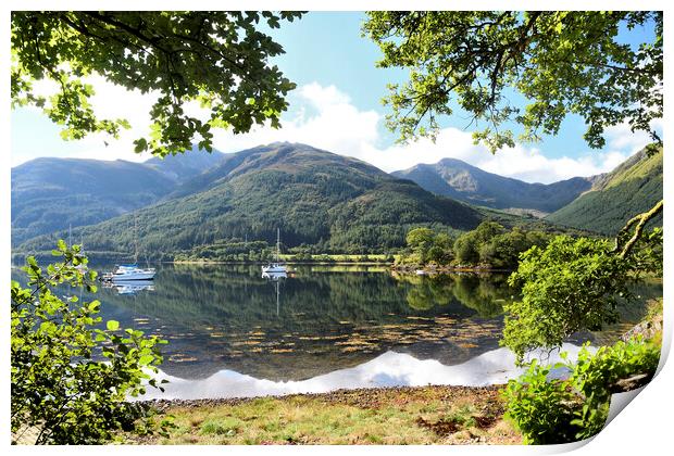 Bishops Bay,Ballachulish,Glencoe,Scotland. Print by jim wilson