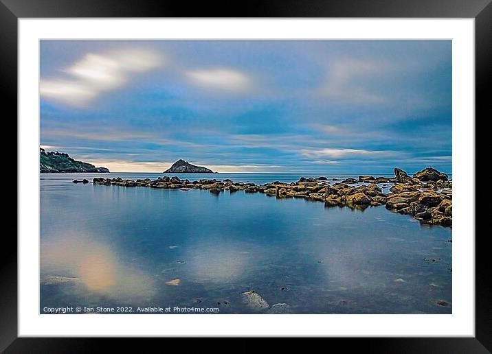 Magnificent Thatcher Rock Framed Mounted Print by Ian Stone