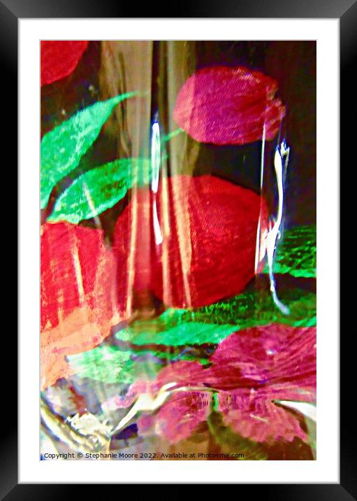 Abstract 419 Framed Mounted Print by Stephanie Moore