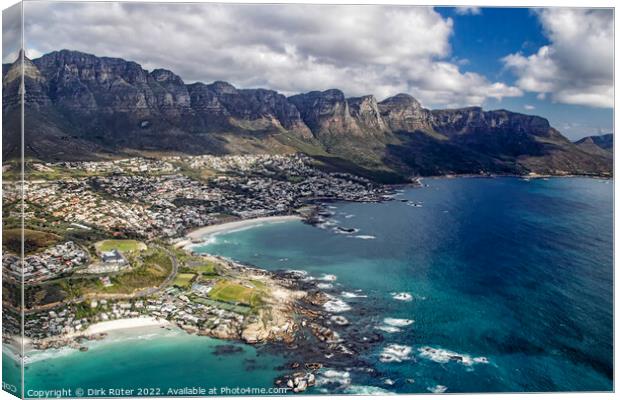 Twelve Apostles and Camps Bay Canvas Print by Dirk Rüter