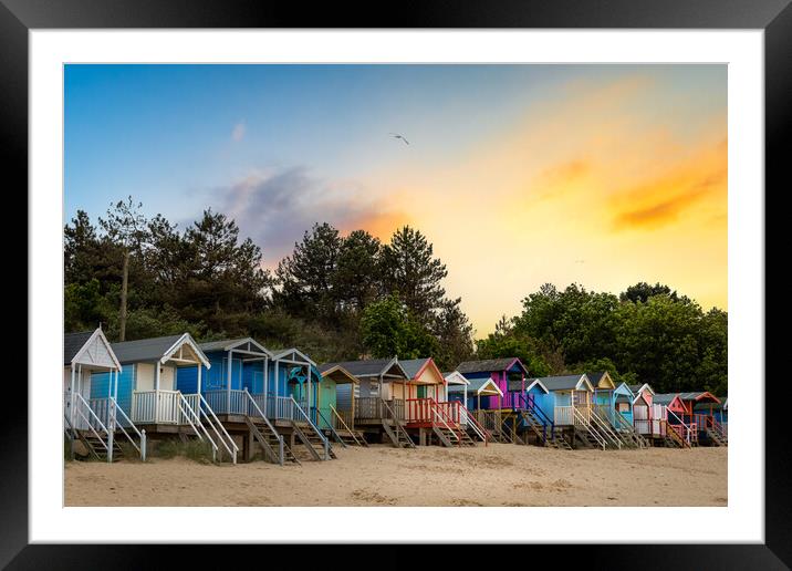 wells-next-the-sea Framed Mounted Print by chris smith
