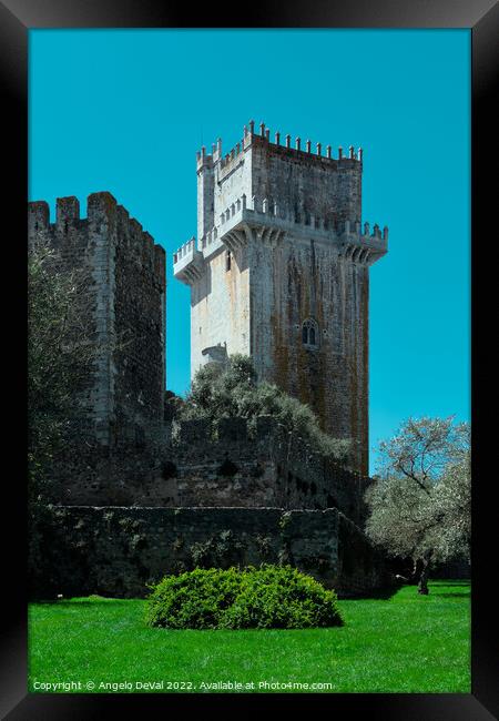 Beja Castle from Outside Framed Print by Angelo DeVal