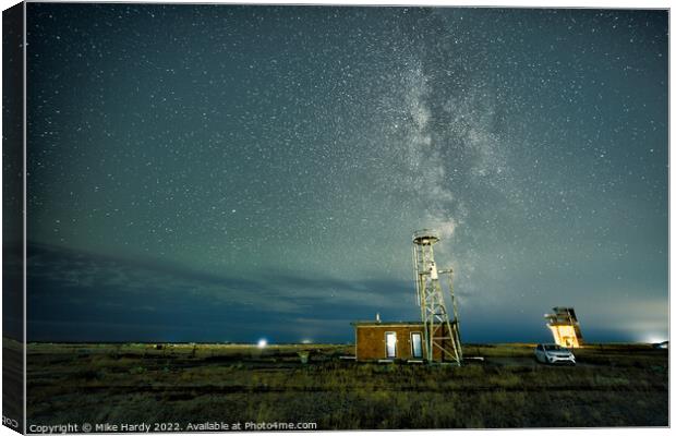 Moon Base Dungeness Canvas Print by Mike Hardy