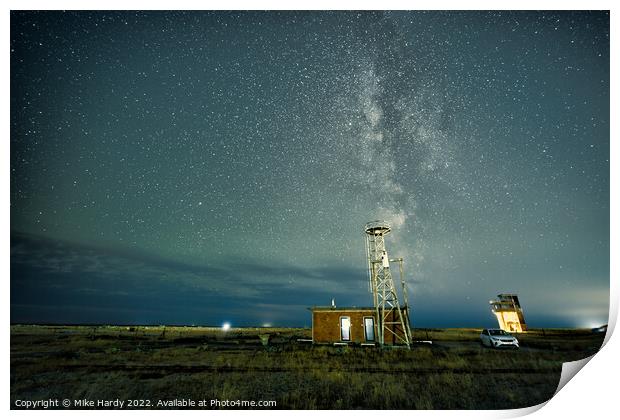 Moon Base Dungeness Print by Mike Hardy