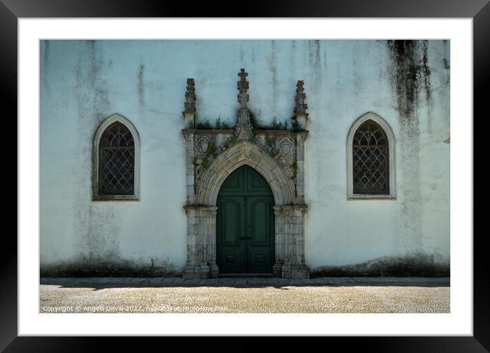 Antique Convent of Beja Framed Mounted Print by Angelo DeVal