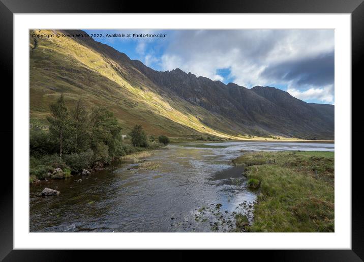 Another spectacular view Framed Mounted Print by Kevin White