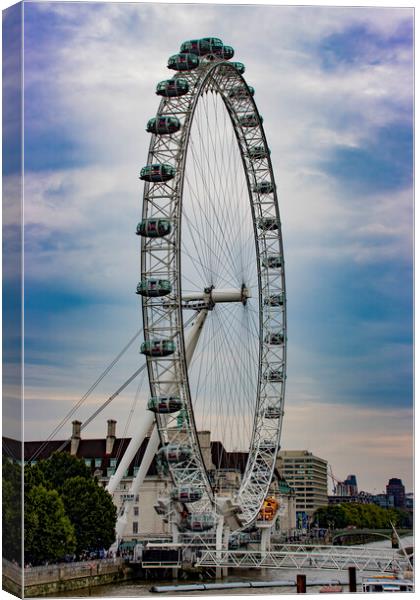 London Eye 05 Canvas Print by Glen Allen