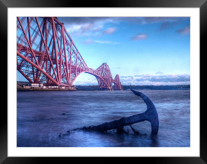 The Forth Rail Bridge Scotland Framed Mounted Print by Aj’s Images