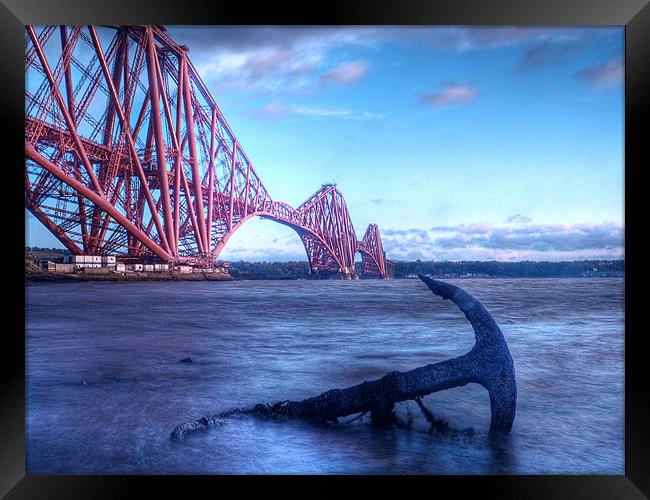 The Forth Rail Bridge Scotland Framed Print by Aj’s Images