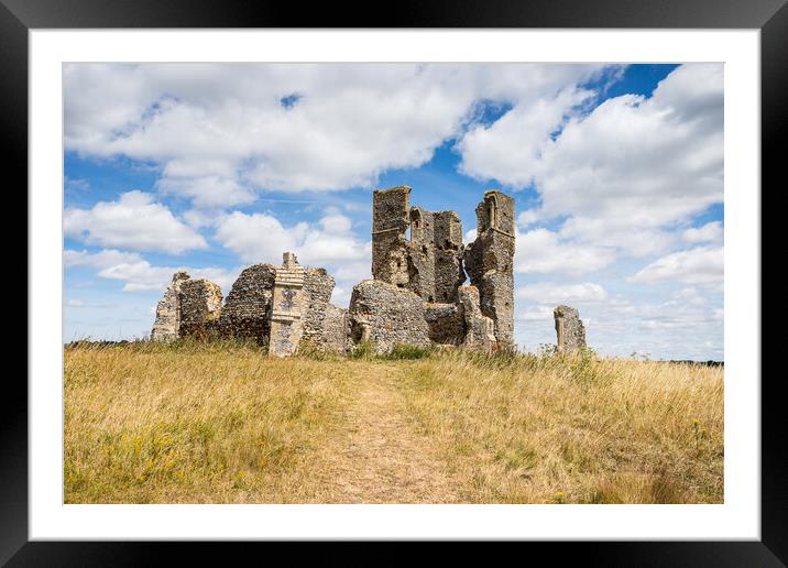 Ruined church of St James Framed Mounted Print by Jason Wells