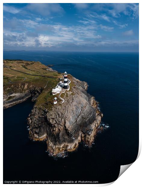 Kinsale Lighthouse Print by DiFigiano Photography