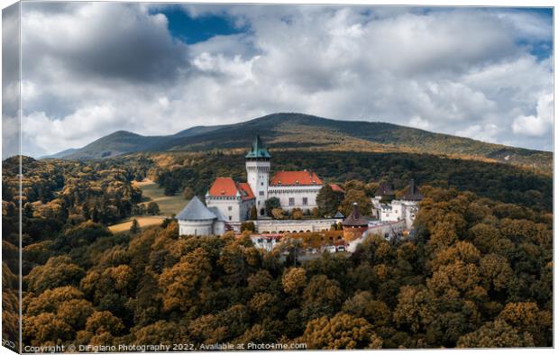 Smolenice Castle Canvas Print by DiFigiano Photography