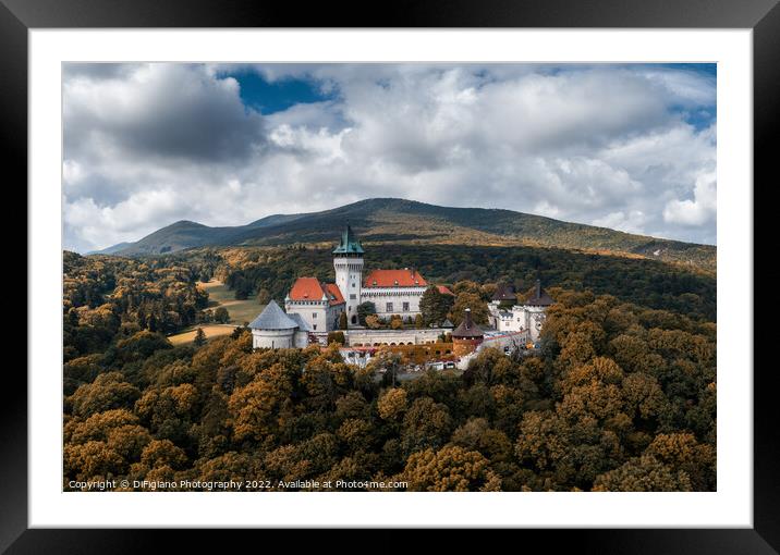 Smolenice Castle Framed Mounted Print by DiFigiano Photography